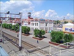 Железнодорожный вокзал в Чите